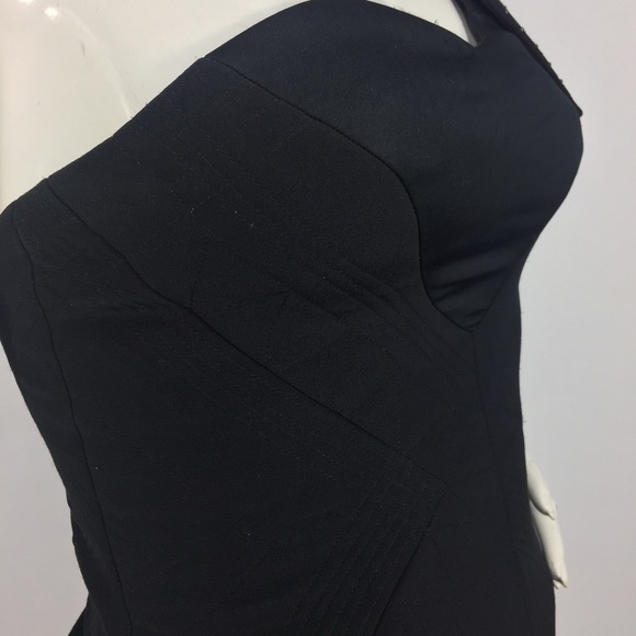 Jasmine Di Milo Silk Strappy Little Black Dress - Picture 6 of 15